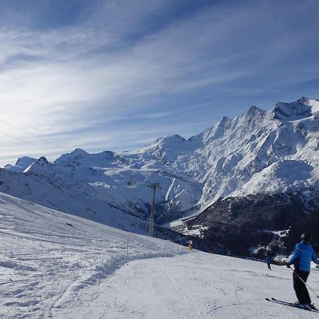 Ferienwohnung Alpenblick Saas-Grund Exterior foto