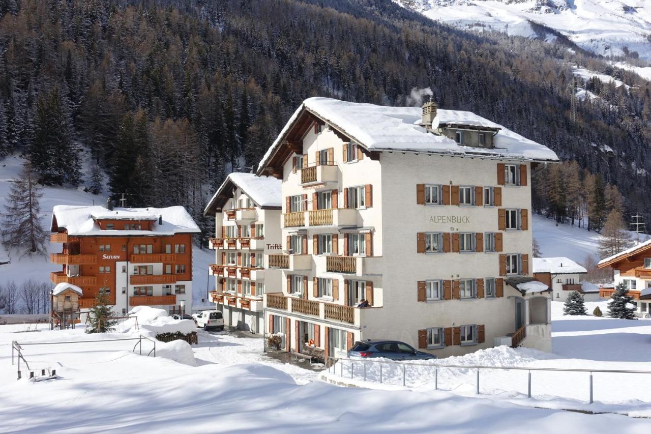 Ferienwohnung Alpenblick Saas-Grund Exterior foto