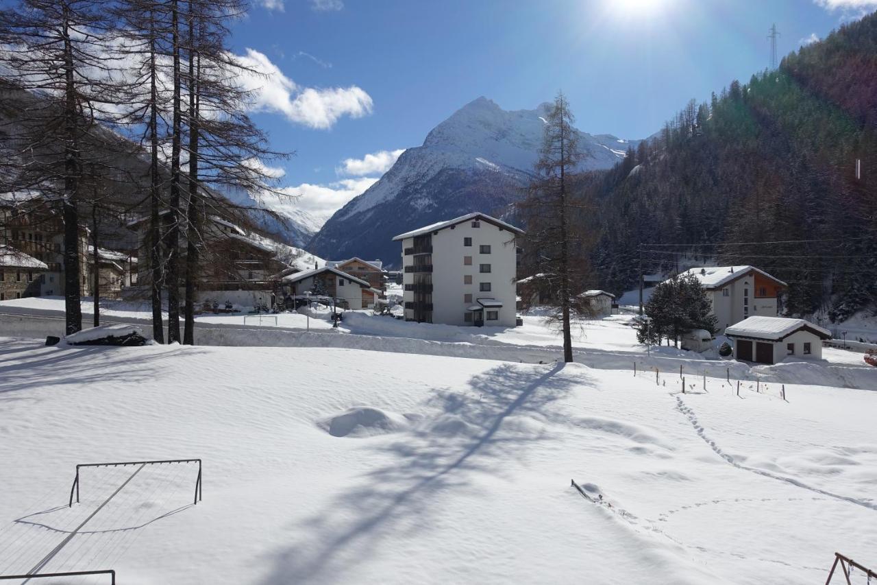 Ferienwohnung Alpenblick Saas-Grund Exterior foto