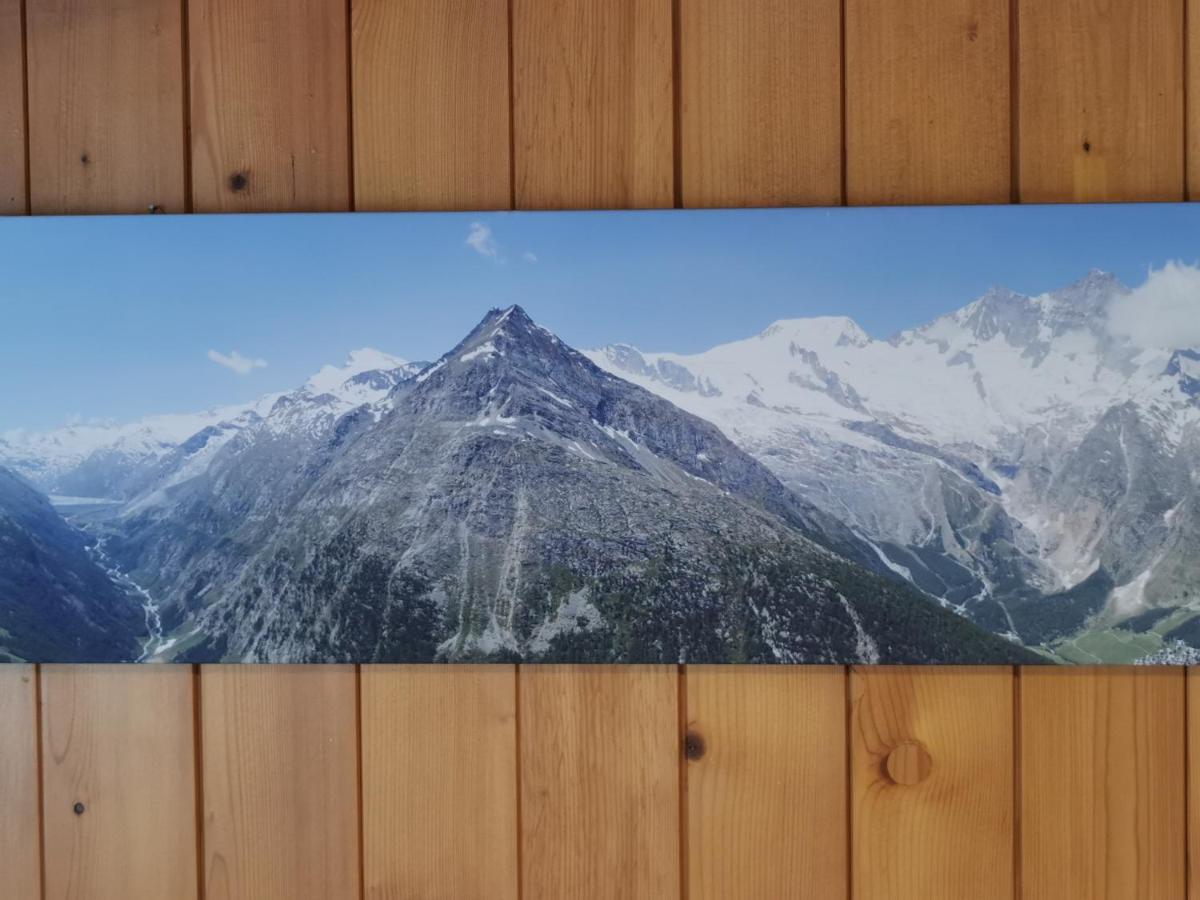 Ferienwohnung Alpenblick Saas-Grund Exterior foto